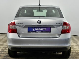 2017 Skoda Rapid I Рестайлинг, серебристый, 1330000 рублей, вид 4