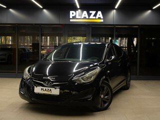 2014 Hyundai Elantra V (MD) Рестайлинг, чёрный, 1150000 рублей, вид 1