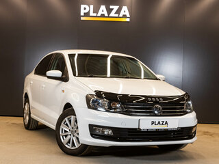 2015 Volkswagen Polo V Рестайлинг, белый, 950000 рублей, вид 2