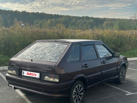2010 Lada (ВАЗ) 2114, пурпурный - вид 3