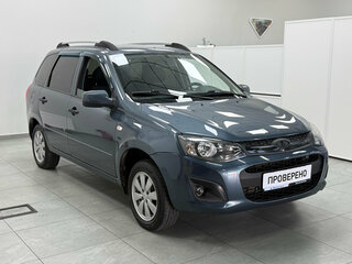 2014 Lada (ВАЗ) Kalina II, серый, 420000 рублей, вид 3