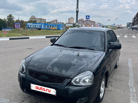 2008 Lada (ВАЗ) Priora I, зелёный, 240000 рублей