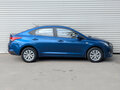 2022 Hyundai Solaris II Рестайлинг, синий, 1585000 рублей - вид 3