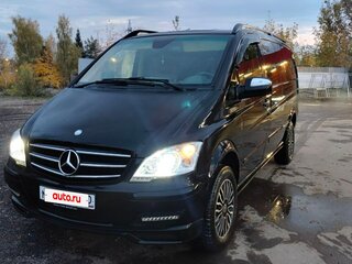 2011 Mercedes-Benz Viano Long L2 I (W639) Рестайлинг, чёрный, 3100000 рублей, вид 3