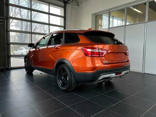 2018 Lada (ВАЗ) Vesta SW I, оранжевый, 900000 рублей, вид 4