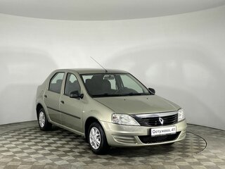 2011 Renault Logan I Рестайлинг, бежевый, 455000 рублей, вид 3