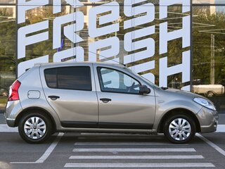 2011 Renault Sandero I, бежевый, 439000 рублей, вид 4