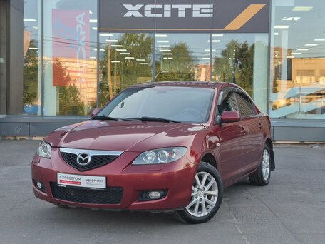 2008 Mazda 3 I (BK) Рестайлинг, красный, 419000 рублей, вид 1