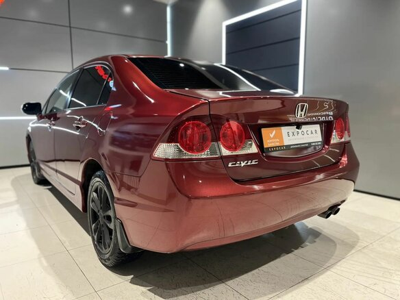 2008 Honda Civic VIII, красный, 490000 рублей - вид 7