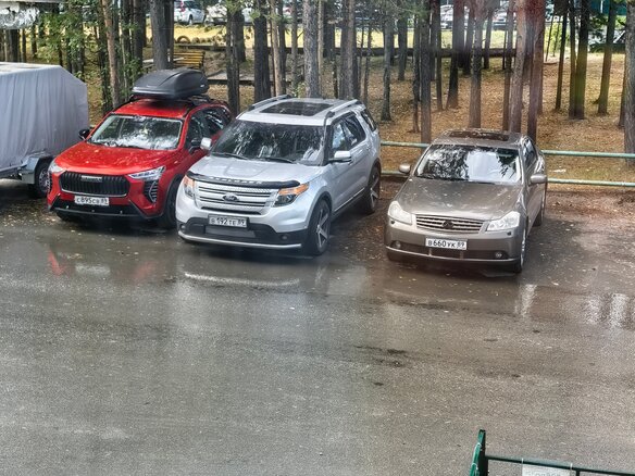 2012 Ford Explorer V, серый, 1920000 рублей - вид 3
