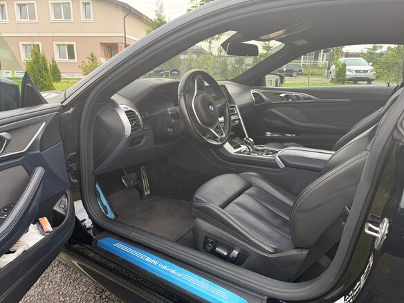 2022 BMW 8 серии 840d xDrive II (G14/G15/G16), чёрный, 8700000 рублей - вид 10