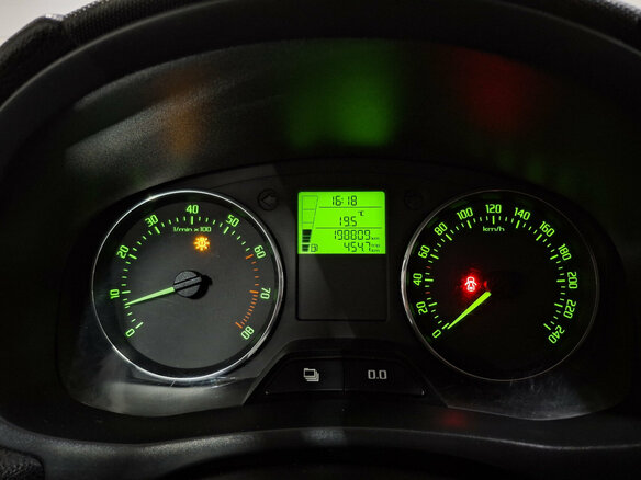 2011 Skoda Fabia II Рестайлинг, синий - вид 12