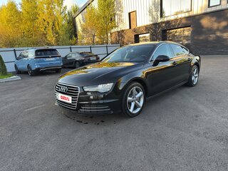 2014 Audi A7 I (4G) Рестайлинг, чёрный, 2490000 рублей, вид 1