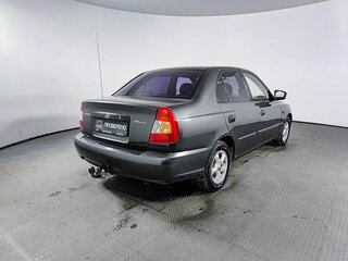 2009 Hyundai Accent ТагАЗ II, серый, 421000 рублей, вид 5