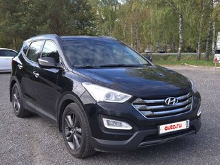 2012 Hyundai Santa Fe III, чёрный, 1630000 рублей, вид 1