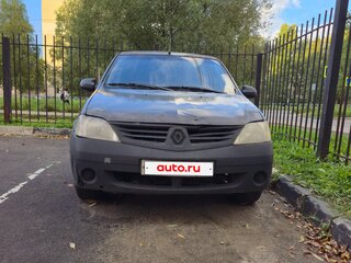 2006 Renault Logan I, серый, 125000 рублей, вид 1