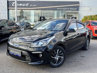 2017 Kia Rio IV, чёрный, 1285000 рублей, вид 1