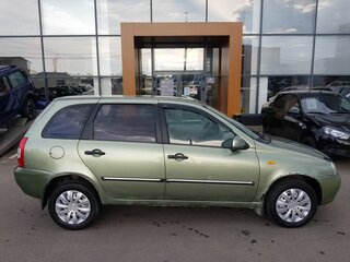 2009 Lada (ВАЗ) Kalina I, зелёный, 230000 рублей, вид 4