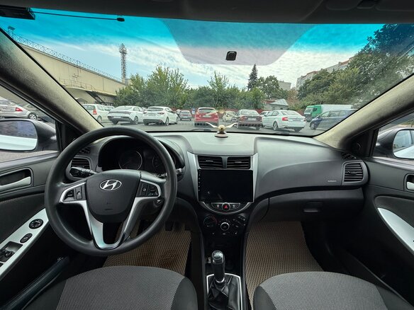 2012 Hyundai Solaris I, белый - вид 11