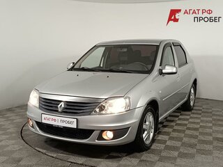 2012 Renault Logan I Рестайлинг, серебристый, 635000 рублей, вид 3