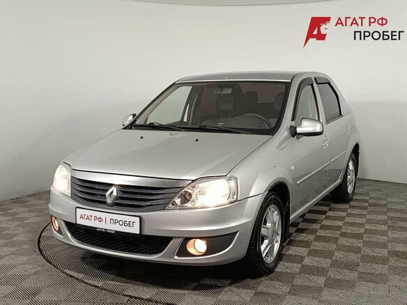2012 Renault Logan I Рестайлинг, серебристый, 635000 рублей - вид 2