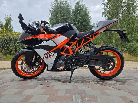 2018 KTM RC 390, оранжевый, 399000 рублей, вид 4