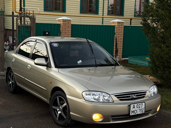 2007 Kia Spectra I Рестайлинг 2, бежевый, 450000 рублей - вид 4