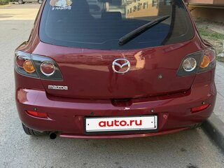 2006 Mazda 3 I (BK) Рестайлинг, красный, 480000 рублей, вид 4