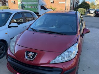 2008 Peugeot 207 I, красный, 370000 рублей, вид 1