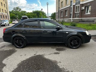 2007 Chevrolet Lacetti I, чёрный, 415000 рублей, вид 4