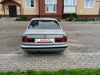 1991 BMW 5 серии 524d III (E34), серебристый, 220000 рублей, вид 3