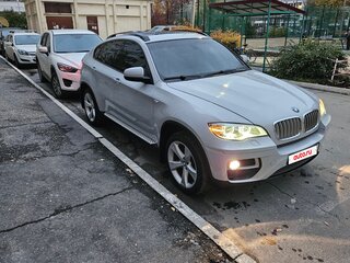 2010 BMW X6 40d I (E71), серебристый, 2500000 рублей, вид 2