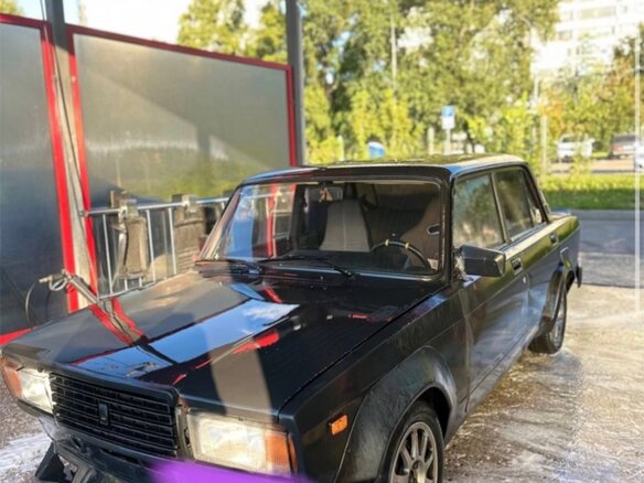 2008 Lada (ВАЗ) 2107, красный, 110000 рублей