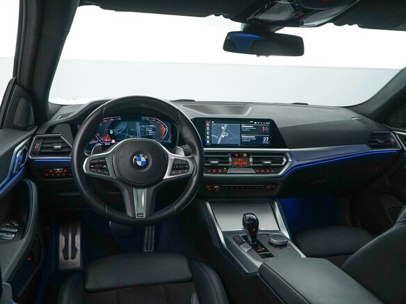 2022 BMW 4 серии Gran Coupe 420d xDrive G22, G23, G26, чёрный, 5555444 рублей - вид 5