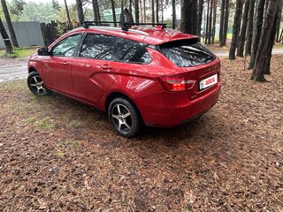 2019 Lada (ВАЗ) Vesta SW I, красный, 899000 рублей, вид 5