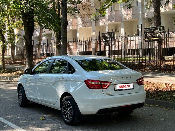 2017 Lada (ВАЗ) Vesta I, белый - вид 6