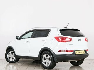 2013 Kia Sportage III, белый, 1349000 рублей, вид 4