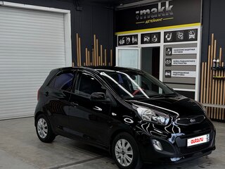 2012 Kia Picanto II, чёрный, 850000 рублей, вид 1