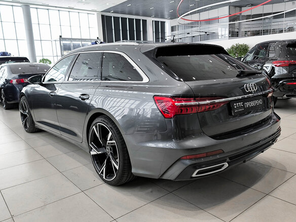 2019 Audi A6 45 TDI V (C8), серый, 3850000 рублей - вид 6