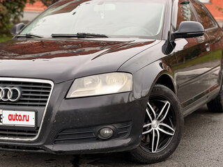 2008 Audi A3 II (8P) Рестайлинг 2, чёрный, 590000 рублей, вид 4