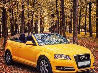 2010 Audi A3 II (8P) Рестайлинг 2, жёлтый, 1550000 рублей, вид 2