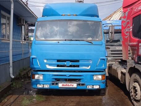 2007 КамАЗ 65117, синий, 1400560 рублей, вид 1