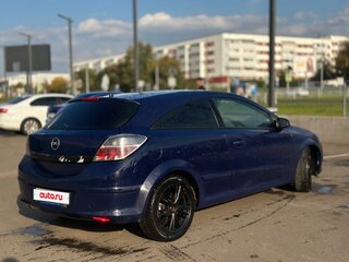 2008 Opel Astra GTC H Рестайлинг, синий, 240000 рублей, вид 4