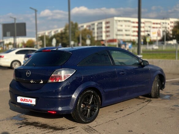 2008 Opel Astra GTC H Рестайлинг, синий - вид 3