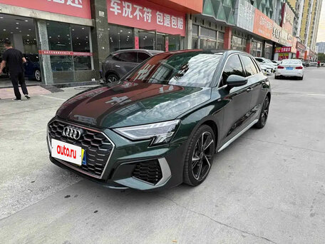 2022 Audi A3 Sportback 35 TFSI IV (8Y), зелёный, 1650000 рублей, вид 1