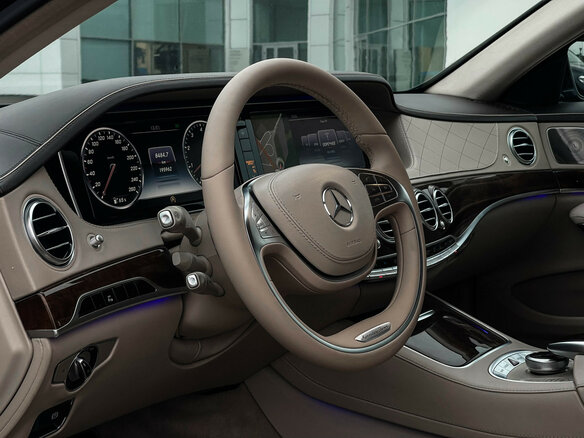 2014 Mercedes-Benz S-Класс 400 Long VI (W222, C217), чёрный, 2699000 рублей - вид 12
