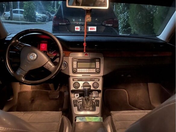 2008 Volkswagen Passat B6, чёрный, 730000 рублей - вид 6