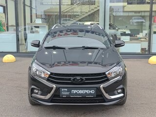 2018 Lada (ВАЗ) Vesta SW I, чёрный, 1050000 рублей, вид 2
