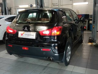 2012 Mitsubishi ASX I, чёрный, 880000 рублей, вид 3