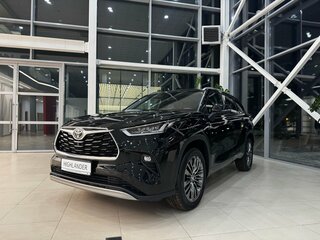 2025 Toyota Highlander IV (XU70), чёрный, 6100000 рублей, вид 2